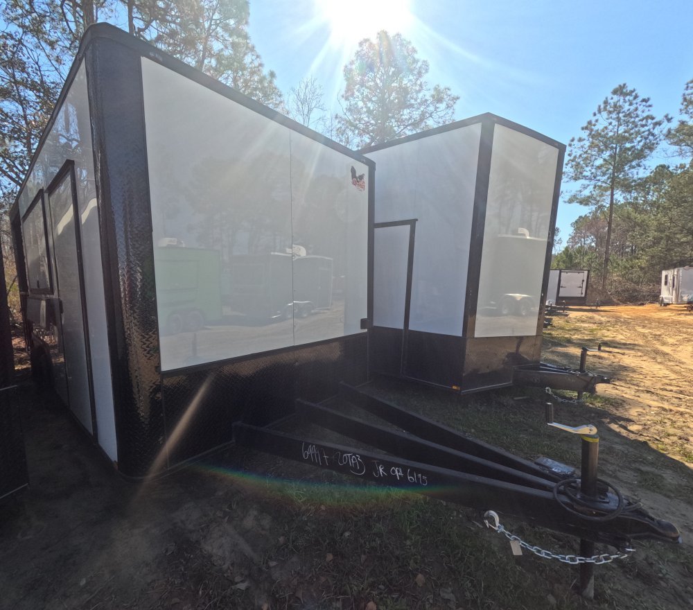 8.5'x20' Quality Cargo Concession Trailer