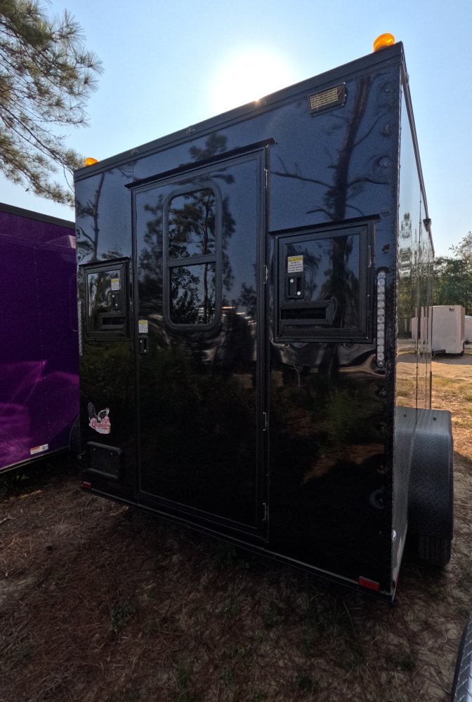 7'x12' Quality Cargo Fiber Splicing Trailer