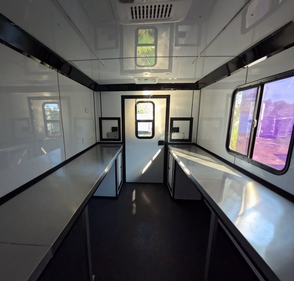 7'x12' Quality Cargo Fiber Splicing Trailer