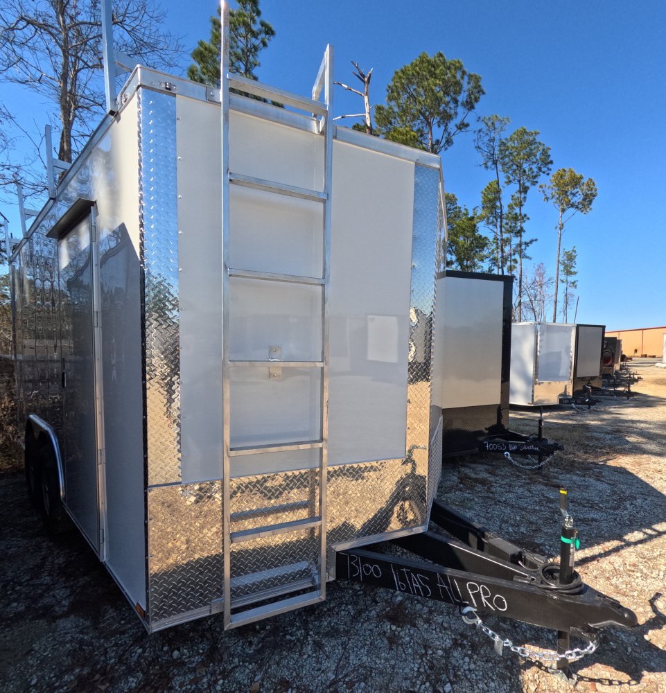 8.5'x16' Quality Cargo Enclosed Cargo