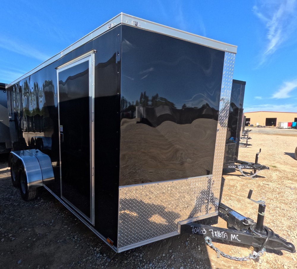 7'x16' Quality Cargo Enclosed Cargo