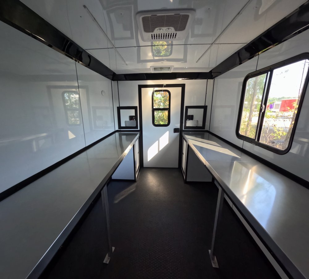 7'x12' Quality Cargo Fiber Splicing Trailer