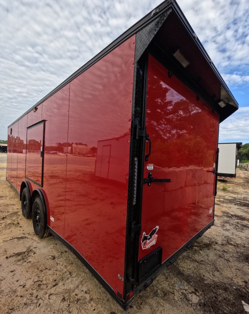 8' 5"x24' Quality Cargo Enclosed Car Hauler