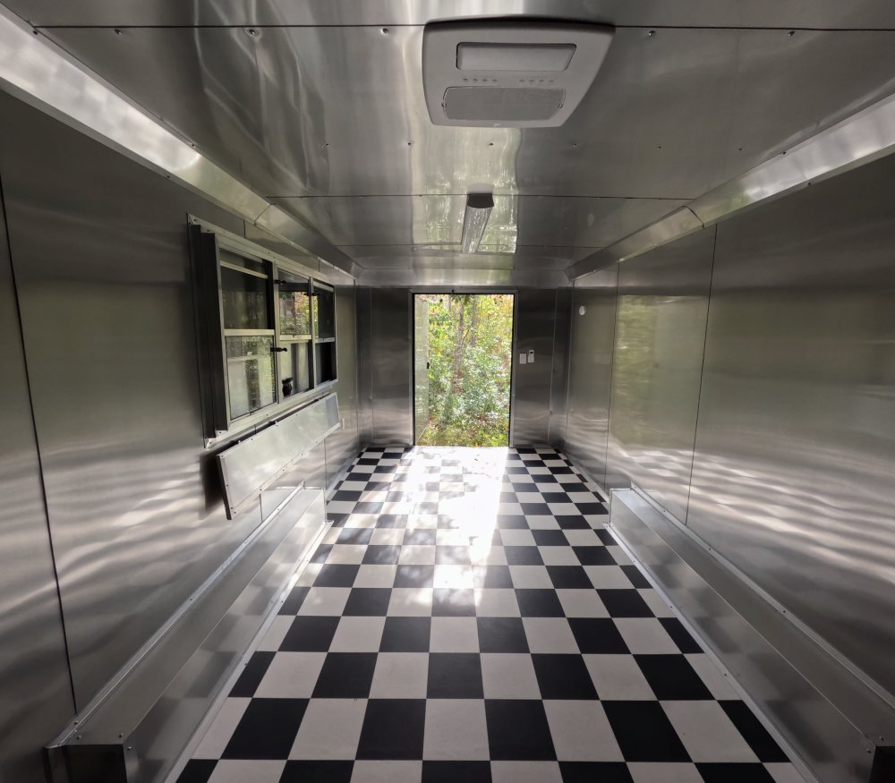 8.5'x24' Quality Cargo Concession Trailer