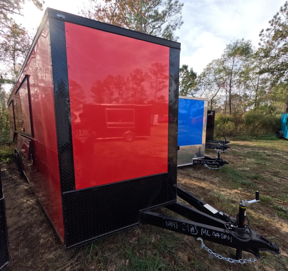8.5'x24' Quality Cargo Concession Trailer