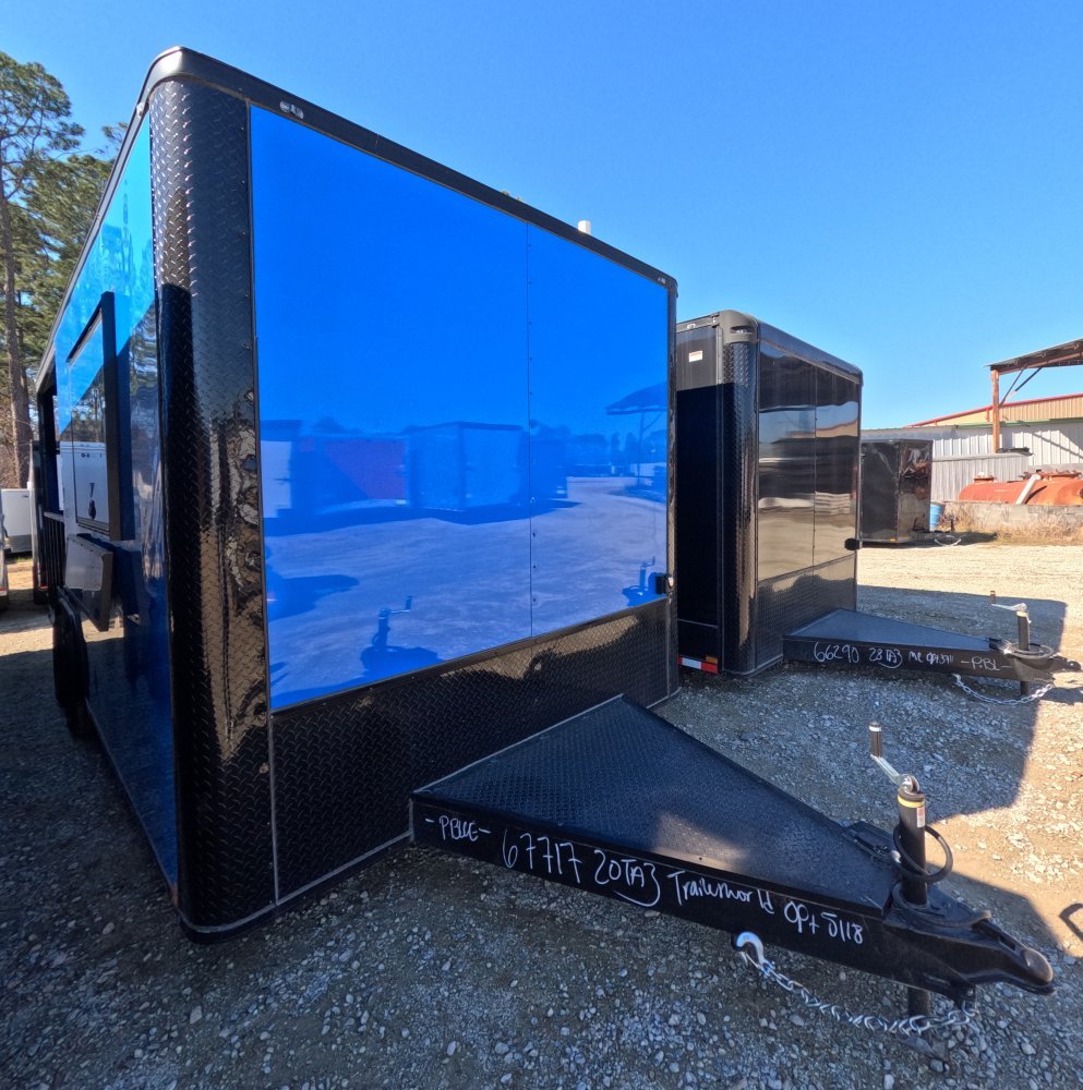 8.5'x20' Quality Cargo Concession Trailer
