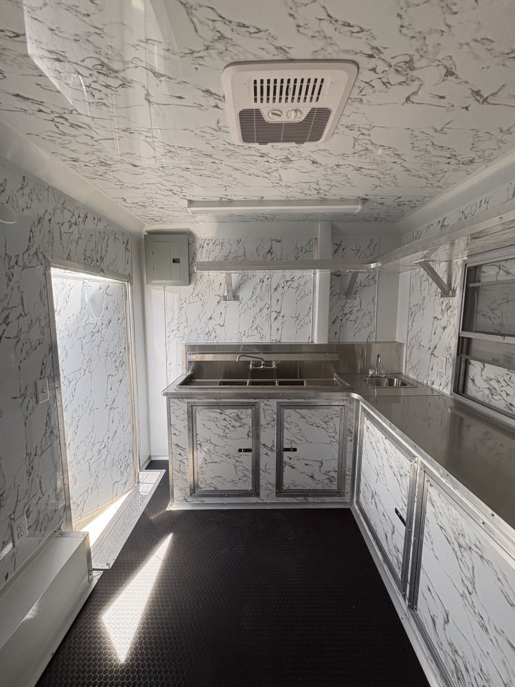 8.5'x12' Quality Cargo Concession Trailer