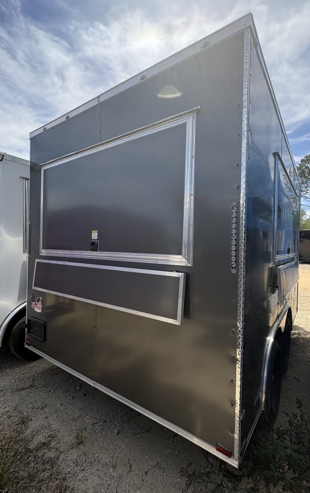 8.5'x12' Quality Cargo Concession Trailer