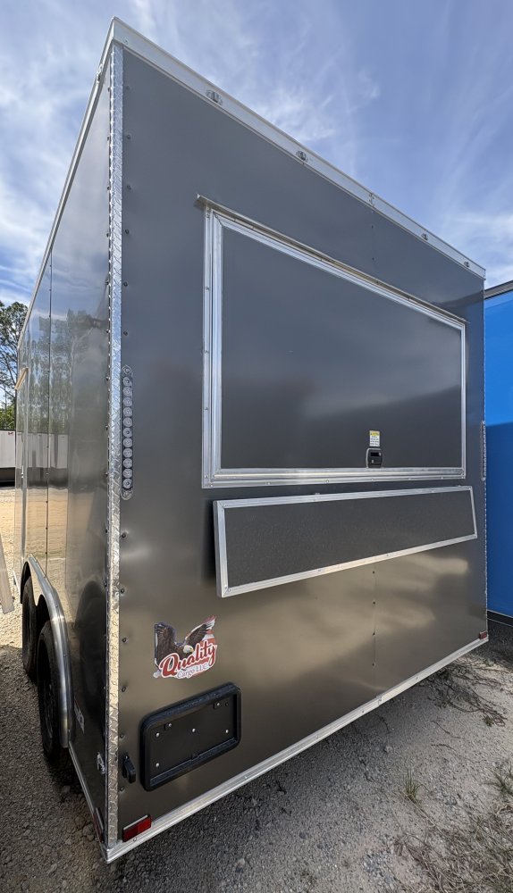 8.5'x12' Quality Cargo Concession Trailer