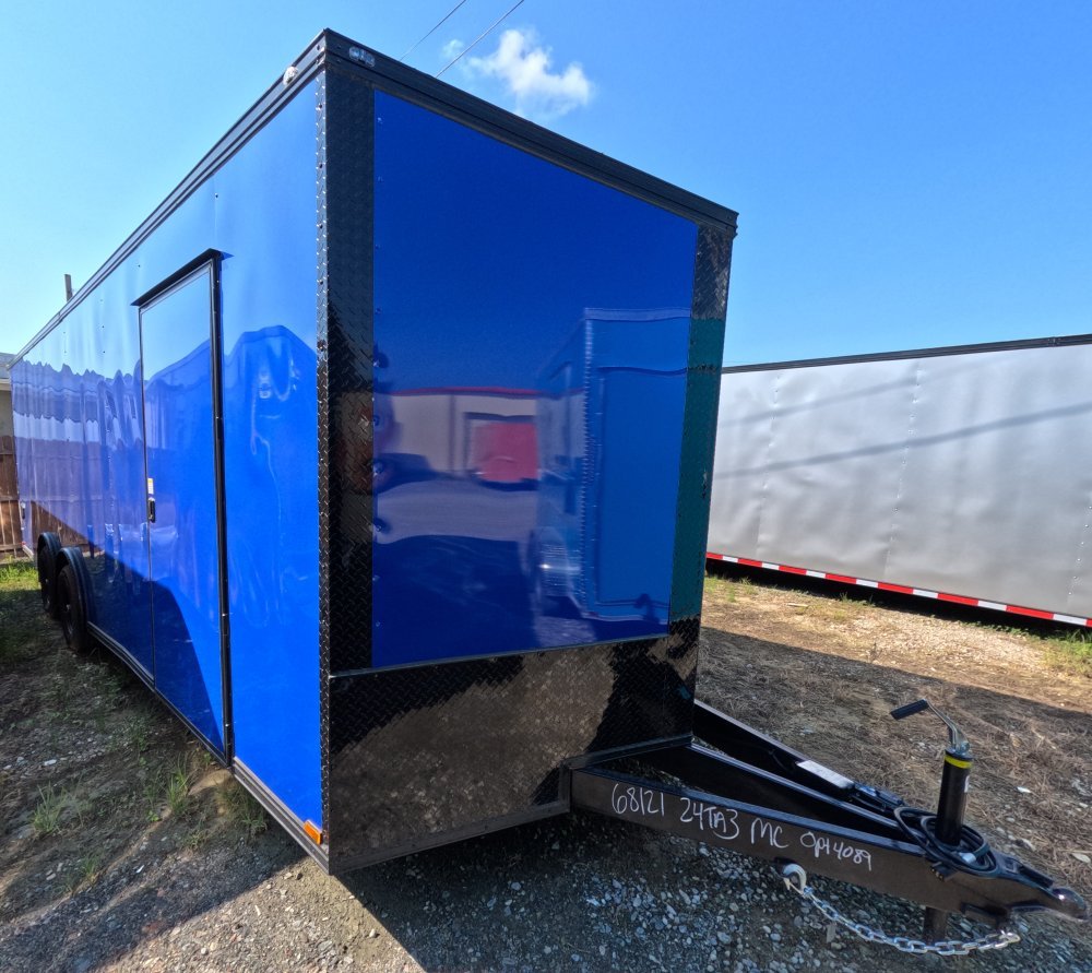 8' 5"x24' Quality Cargo Enclosed Car Hauler