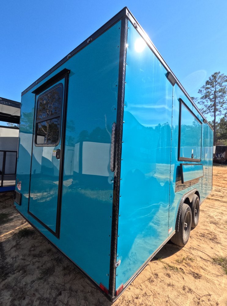 8.5'x20' Quality Cargo Concession Trailer