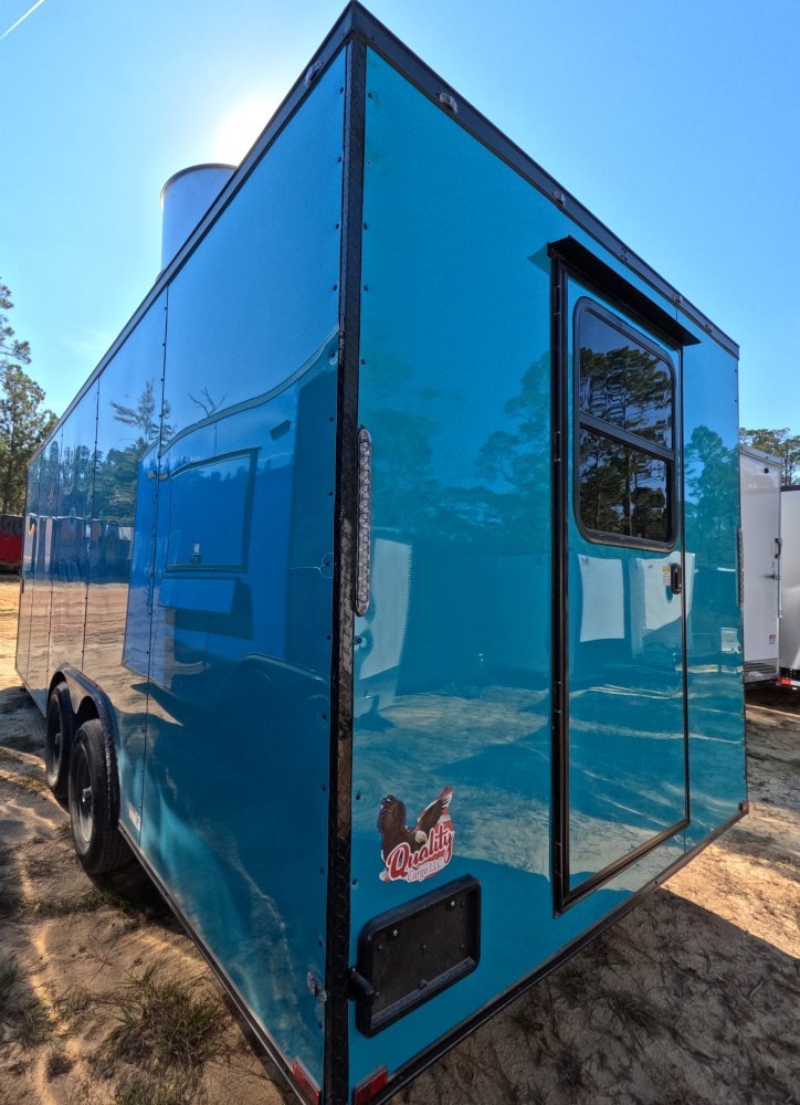 8.5'x20' Quality Cargo Concession Trailer