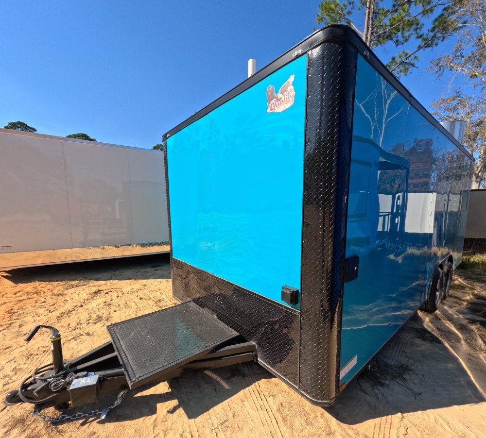 8.5'x20' Quality Cargo Concession Trailer