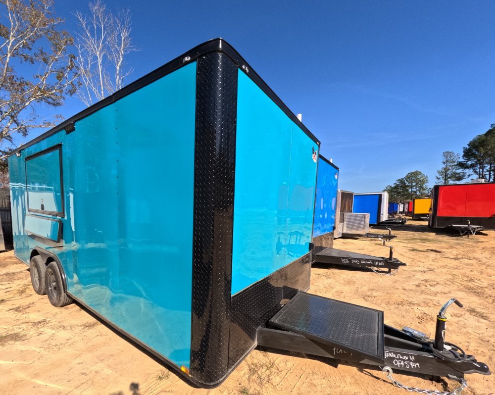 8.5'x20' Quality Cargo Concession Trailer