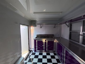 8' 6"x12' Quality Cargo Concession Trailer
