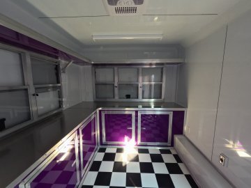 8' 6"x12' Quality Cargo Concession Trailer