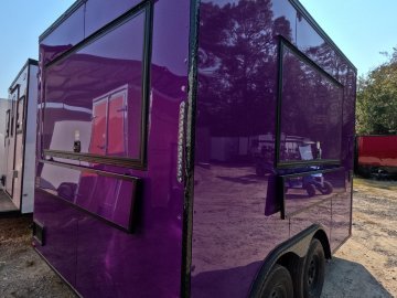 8' 6"x12' Quality Cargo Concession Trailer