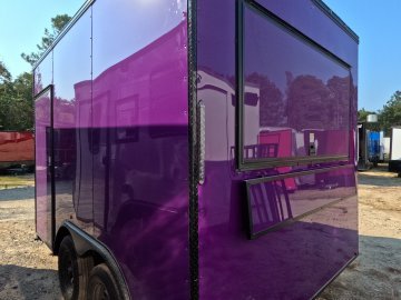 8' 6"x12' Quality Cargo Concession Trailer