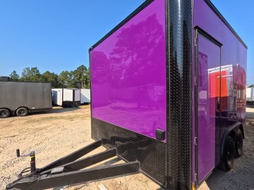 8' 6"x12' Quality Cargo Concession Trailer