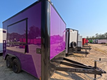 8' 6"x12' Quality Cargo Concession Trailer
