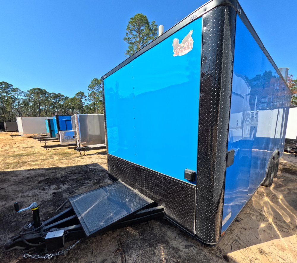 8.5'x20' Quality Cargo Concession Trailer