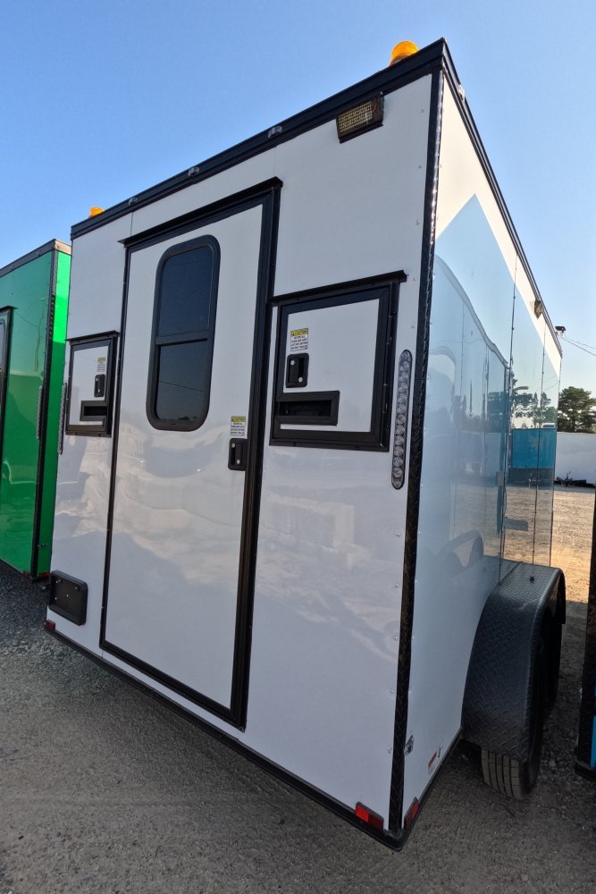 7'x12' Quality Cargo Fiber Splicing Trailer