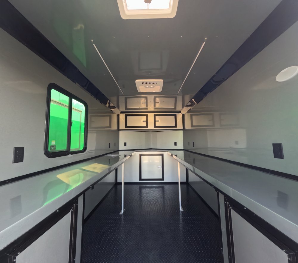 7'x12' Quality Cargo Fiber Splicing Trailer