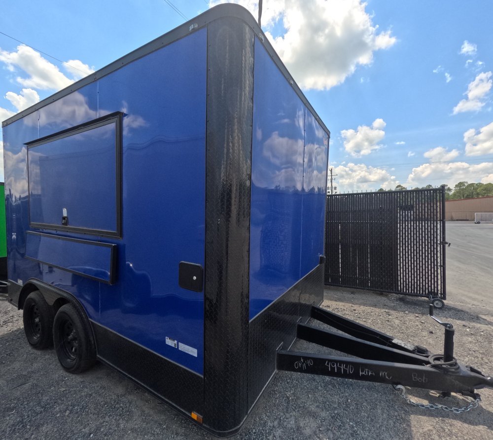 8' 5"x12' Quality Cargo Concession Trailer