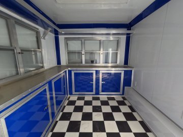 8' 5"x12' Quality Cargo Concession Trailer