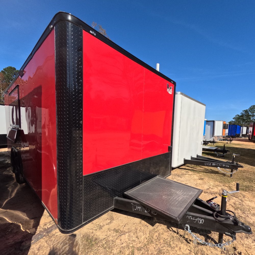 8.5'x20' Quality Cargo Concession Trailer