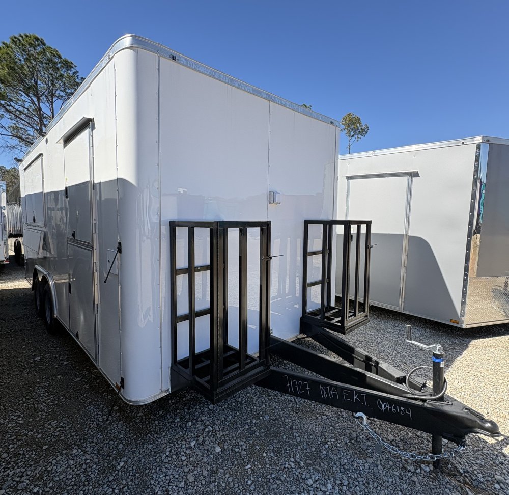 8.5'x18' Quality Cargo Concession Trailer