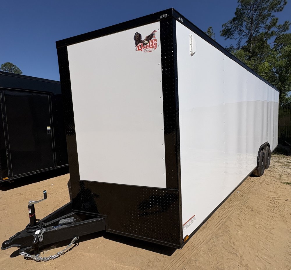 8.5'x24' Quality Cargo Enclosed Cargo