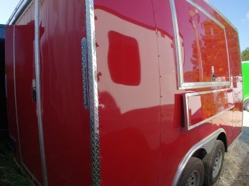 8' 6"x14' Quality Cargo Concession Trailer