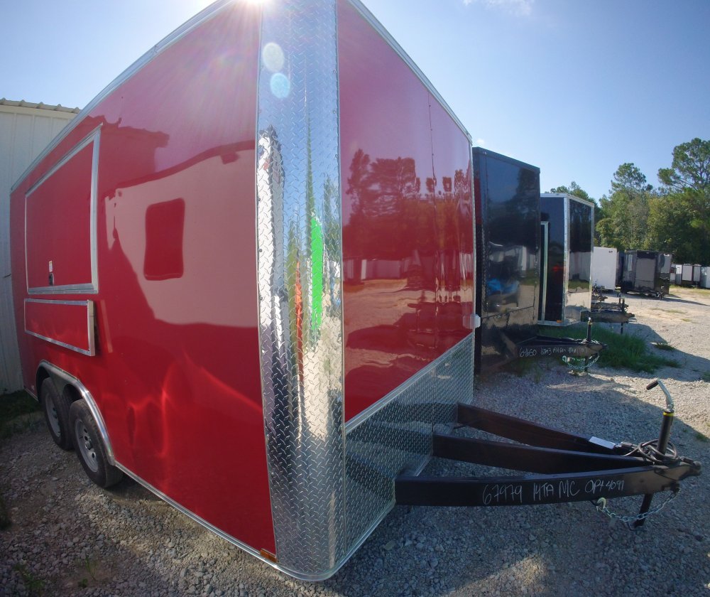 8' 6"x14' Quality Cargo Concession Trailer