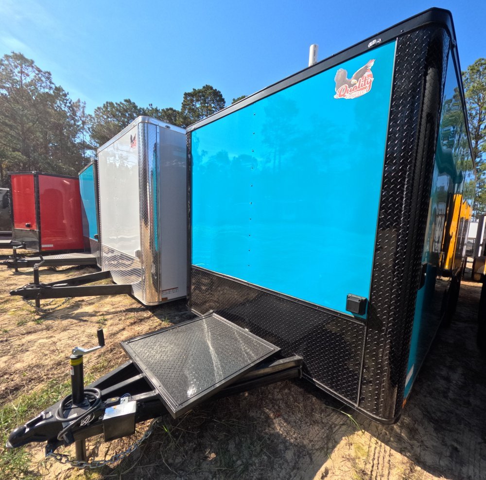 8.5'x20' Quality Cargo Concession Trailer