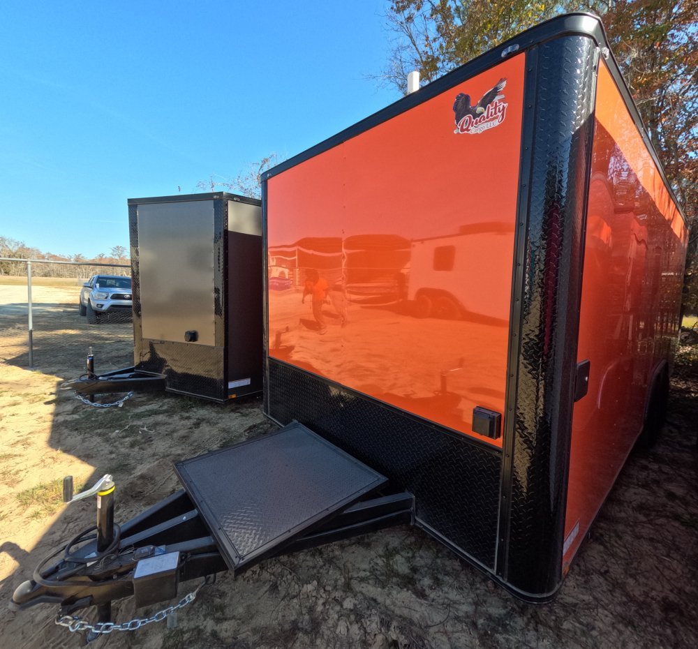 8.5'x20' Quality Cargo Concession Trailer