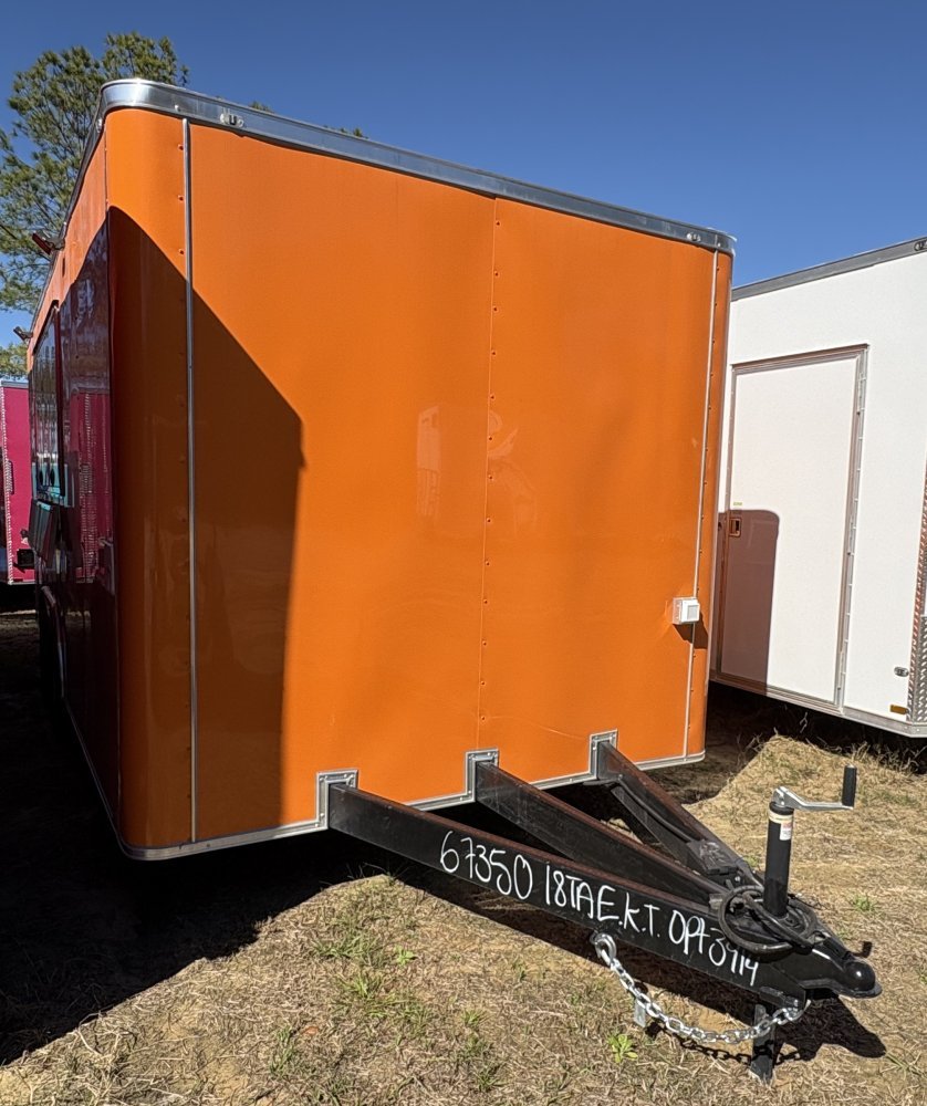 8.5'x18' Quality Cargo Concession Trailer