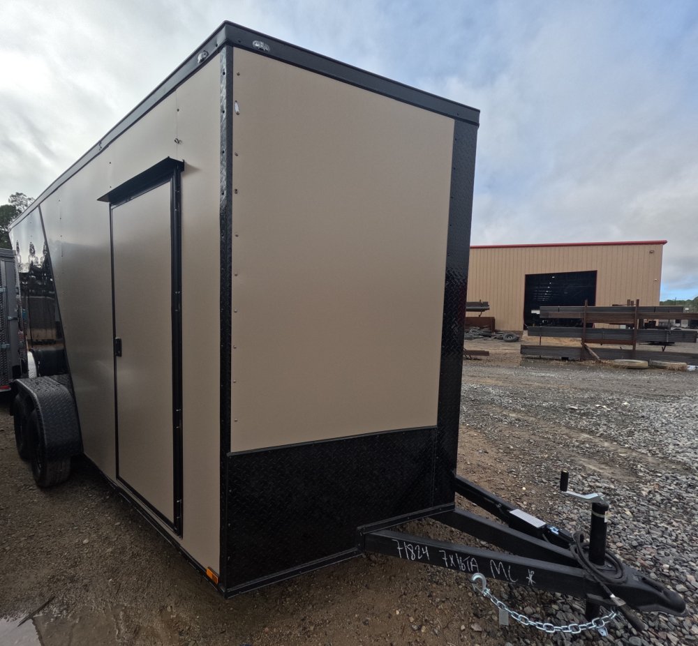 7'x16' Quality Cargo Enclosed Cargo