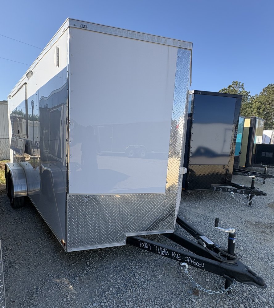7'x16' Quality Cargo Concession Trailer