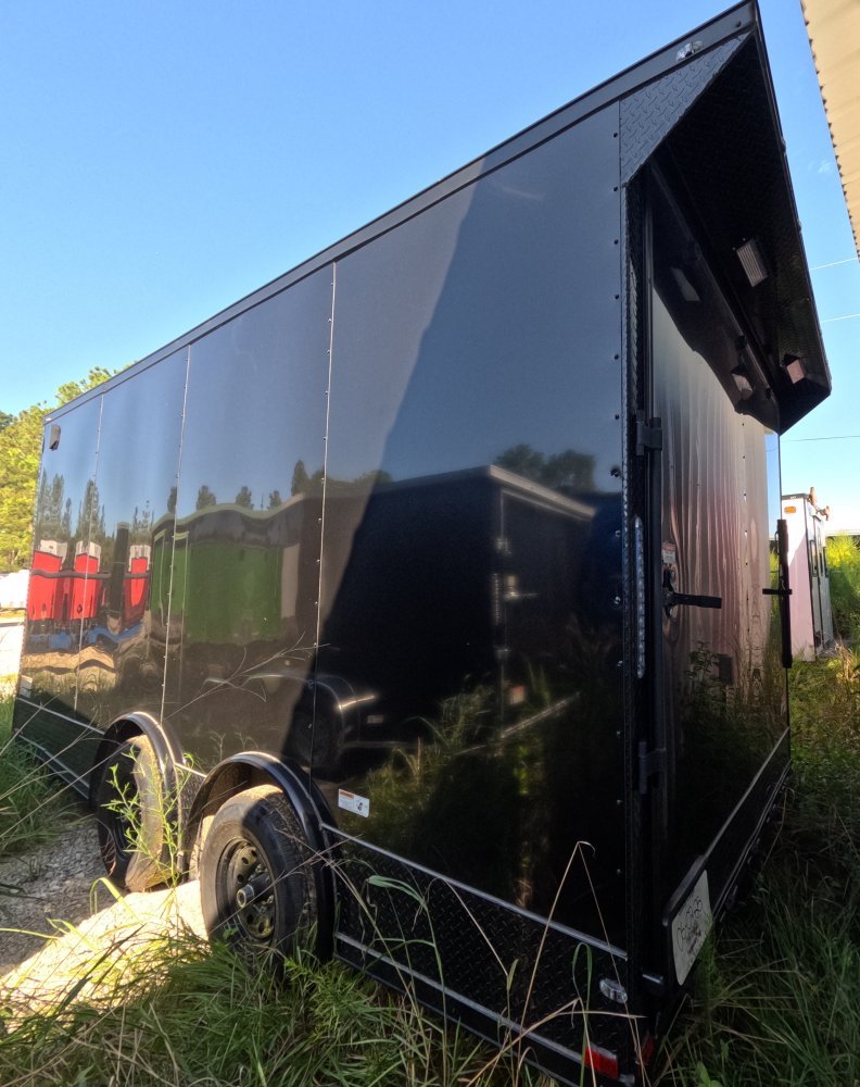 8' 5"x16' Quality Cargo Enclosed Car Hauler