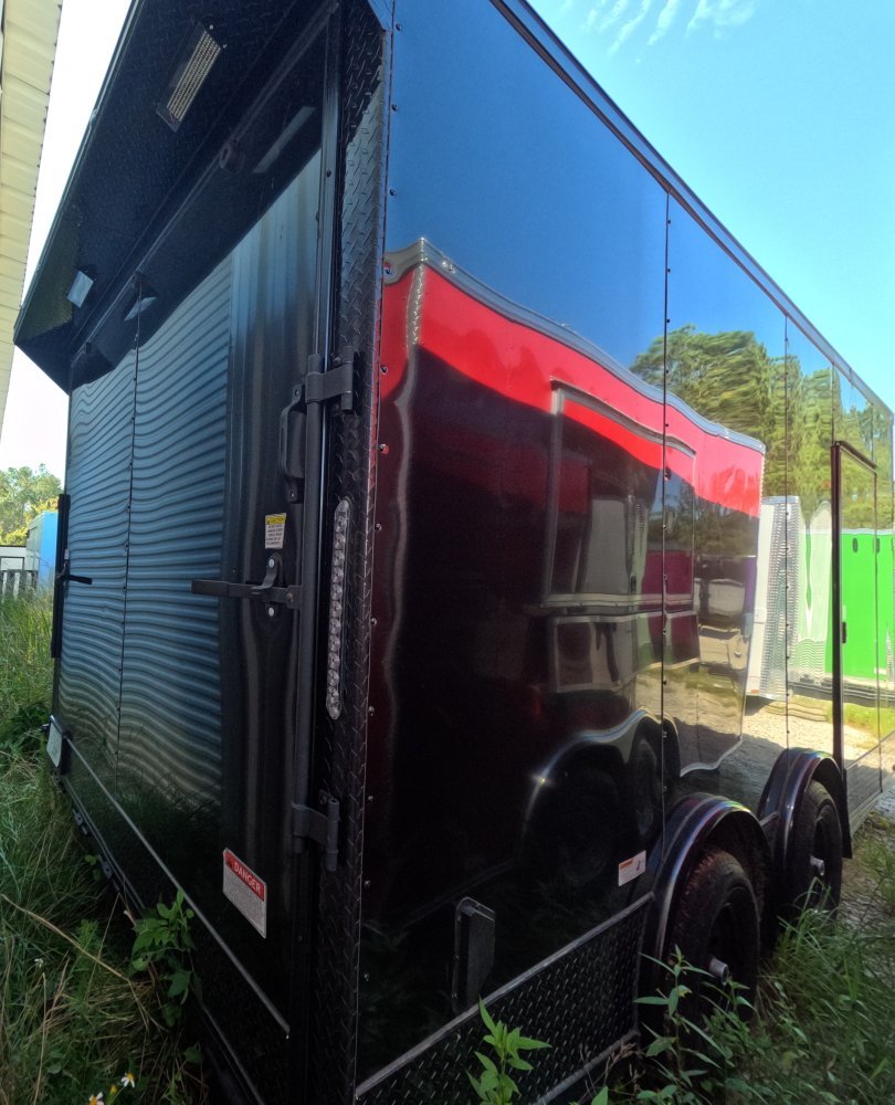 8' 5"x16' Quality Cargo Enclosed Car Hauler