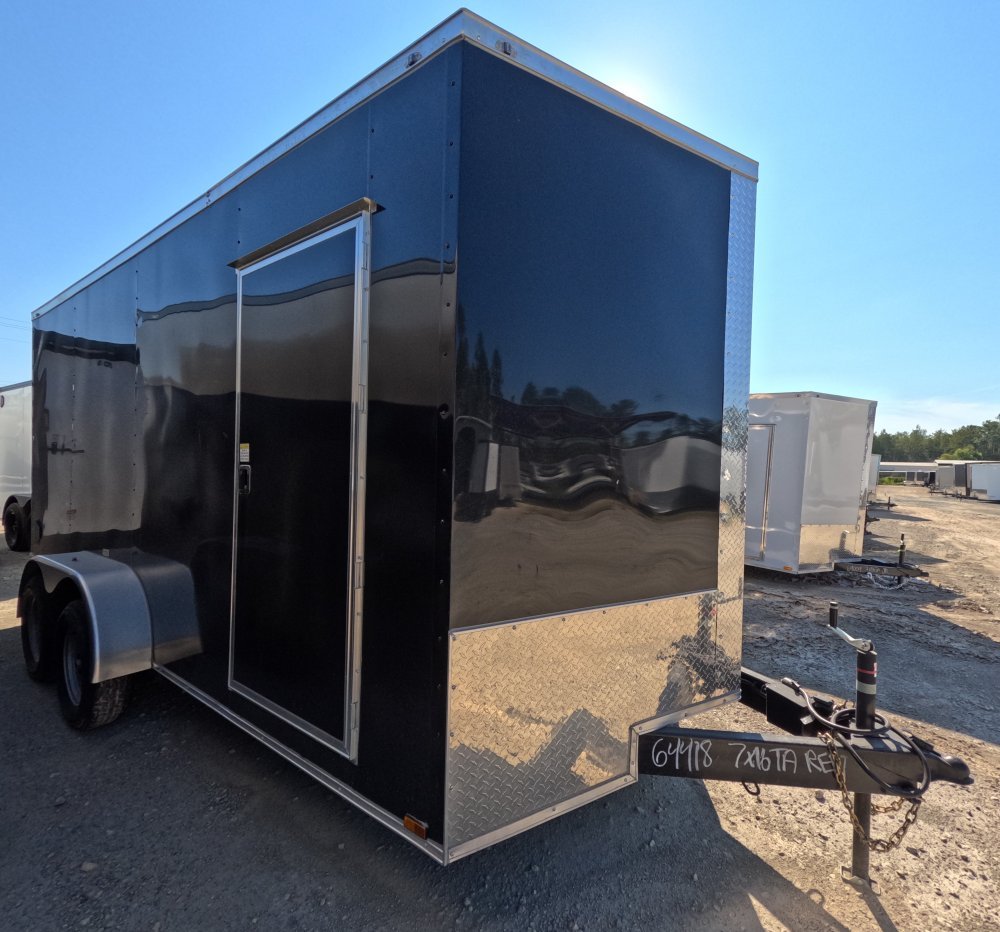 7'x16' Quality Cargo Enclosed Cargo
