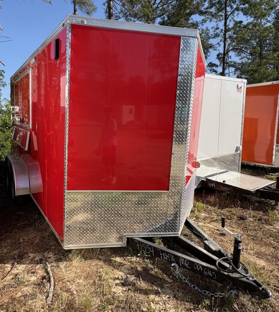 7'x14' Quality Cargo Concession Trailer