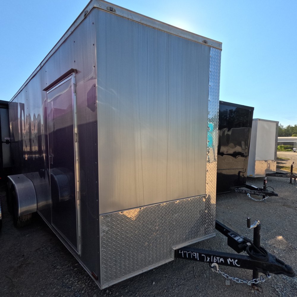 7'x16' Quality Cargo Enclosed Cargo