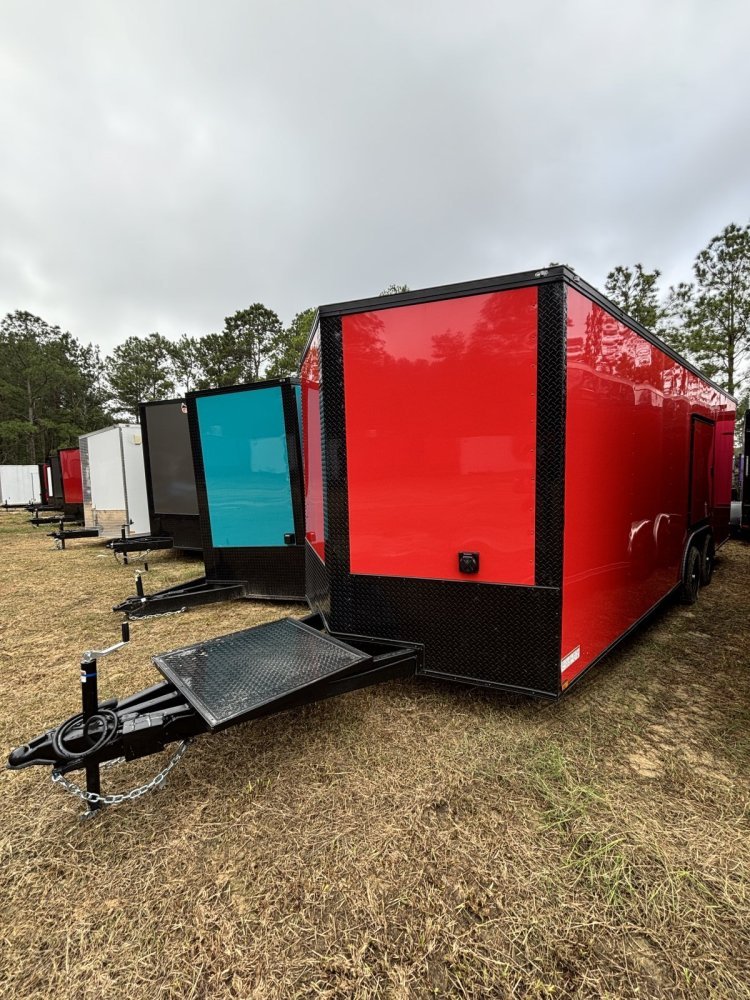 8.5'x22' Quality Cargo Enclosed Car Hauler