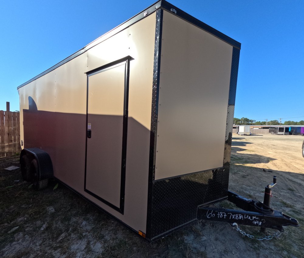 7'x18' Quality Cargo Enclosed Cargo