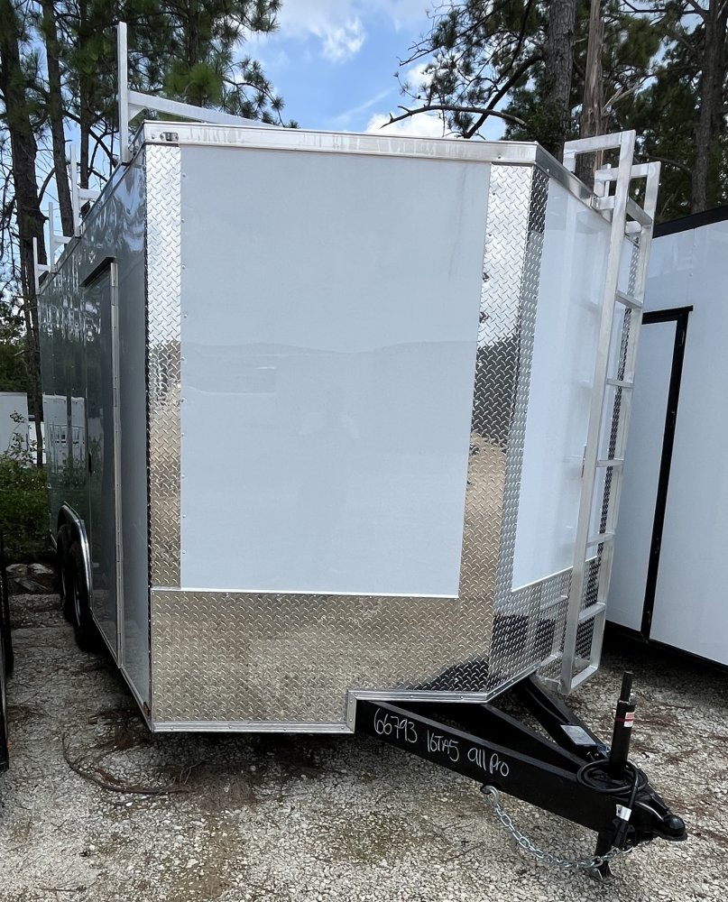 8' 5"x16' Quality Cargo Enclosed Car Hauler