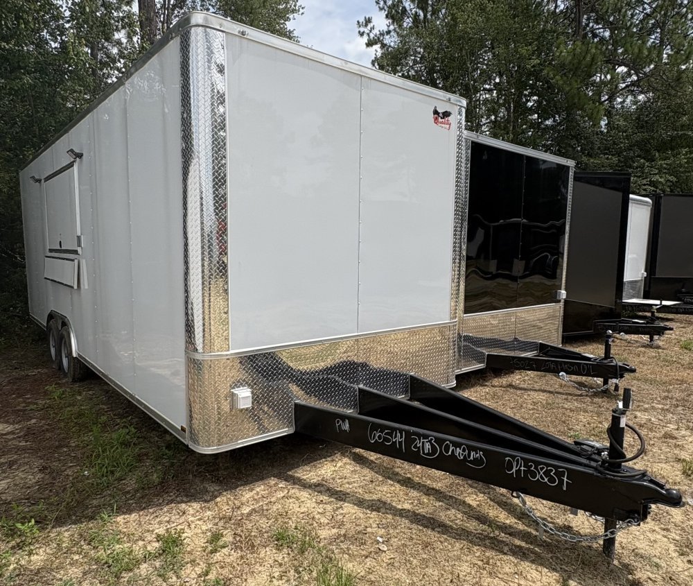8.5'x24' Quality Cargo Concession Trailer