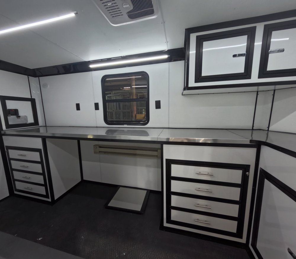 6'x12' Quality Cargo Fiber Splicing Trailer