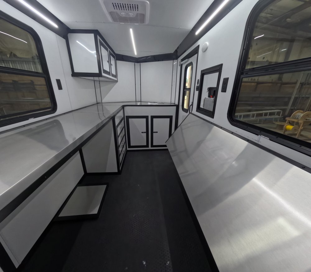 6'x12' Quality Cargo Fiber Splicing Trailer